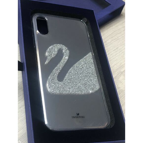 Swarovski Swan Iphone X XS Case - Picture 3 of 9